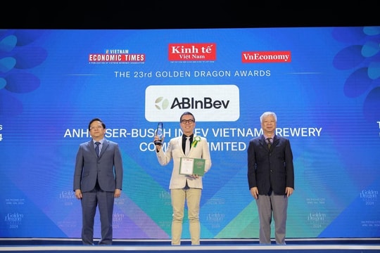 AB InBev nhận Giải thưởng Rồng vàng AB InBev nhận Giải thưởng Rồng vàng