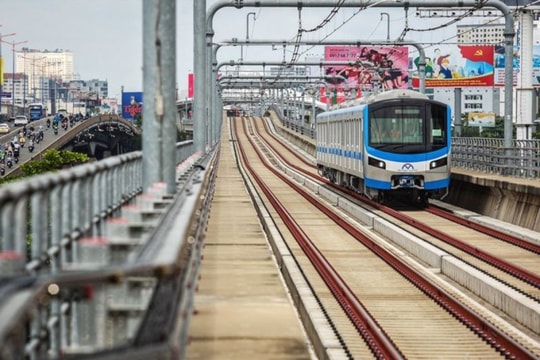 Đề xuất TP.HCM chi ngân sách 110 tỷ đồng để vận hành thử tuyến metro số 1