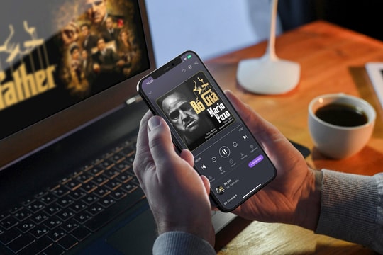 Nghe miễn phí sách nói "Bố già" của Voiz FM tại Ngày hội Sách và Văn hóa đọc Việt Nam Nghe miễn phí sách nói "Bố già" của Voiz FM tại Ngày hội Sách và Văn hóa đọc Việt Nam