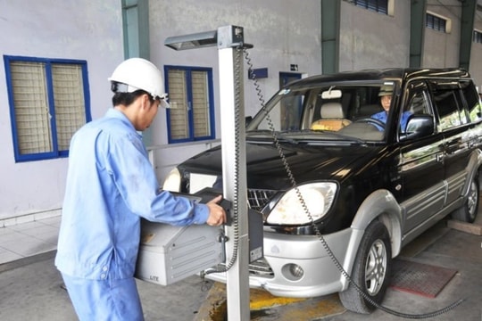 Nghiêm cấm từ chối đăng kiểm xe đã đặt lịch trực tuyến Nghiêm cấm từ chối đăng kiểm xe đã đặt lịch trực tuyến