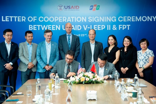 FPT hợp tác với USAID thúc đẩy triển khai năng lượng sạch FPT hợp tác với USAID thúc đẩy triển khai năng lượng sạch