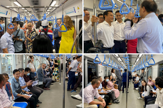 Trải nghiệm chuyến Metro số 1 không người lái