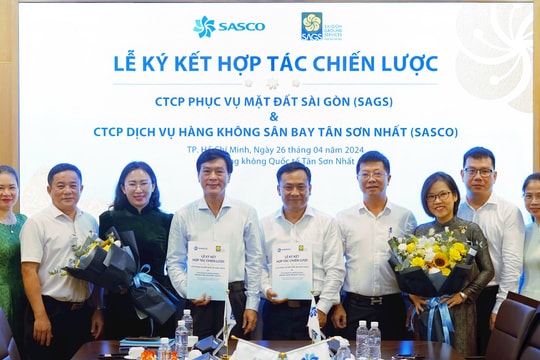 SASCO- SAGS hợp tác nâng tầm dịch vụ và giá trị cho các hãng hàng không