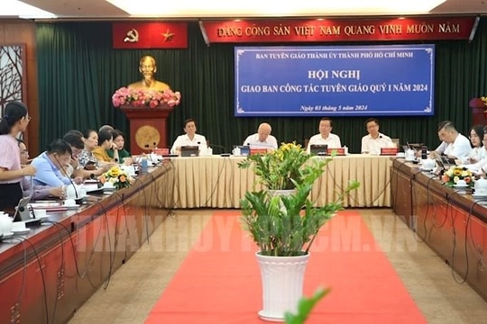 Trong 4 tháng đầu năm, ngành Tuyên giáo TP.HCM đã đạt nhiều kết quả nổi bật