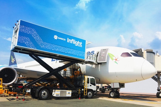 Hãng Hàng không Quốc gia Lào phục vụ suất ăn mới do SASCO IFSC cung cấp