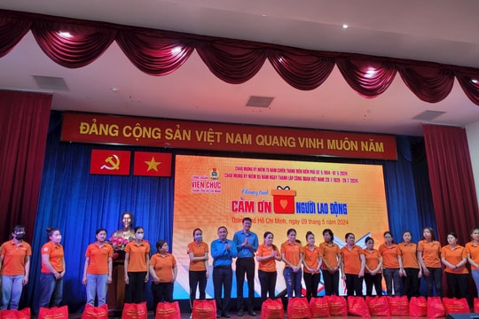 Tháng Công nhân lần thứ 16: Nhiều chương trình phúc lợi hướng về đoàn viên, người lao động