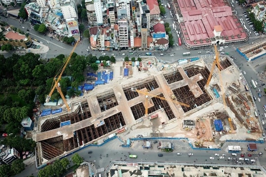 Đẩy nhanh tiến độ di dời hạ tầng kỹ thuật tuyến metro số 2 (Bến Thành - Tham Lương) Đẩy nhanh tiến độ di dời hạ tầng kỹ thuật tuyến metro số 2 (Bến Thành - Tham Lương)