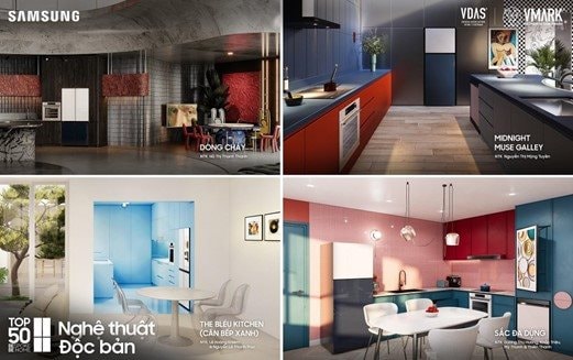 Top 50 “Giải thưởng Thiết kế bếp đẹp Việt Nam 2024”