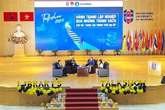 Talkshow “Hành trang lập nghiệp qua những trang sách” thu hút gần 600 sinh viên Talkshow “Hành trang lập nghiệp qua những trang sách” thu hút gần 600 sinh viên