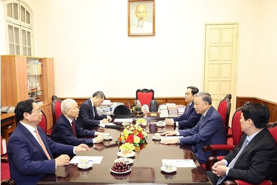 Đại tướng Tô Lâm được Trung ương giới thiệu bầu làm Chủ tịch nước và ông Trần Thanh Mẫn được giới thiệu bầu làm Chủ tịch Quốc hội Đại tướng Tô Lâm được Trung ương giới thiệu bầu làm Chủ tịch nước và ông Trần Thanh Mẫn được giới thiệu bầu làm Chủ tịch Quốc hội