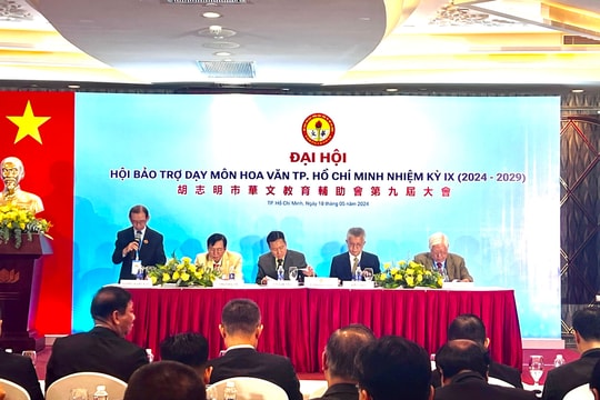 Ông Cổ Gia Thọ giữ chức Chủ tịch Hội bảo trợ dạy môn Hoa văn TP.HCM nhiệm kỳ IX