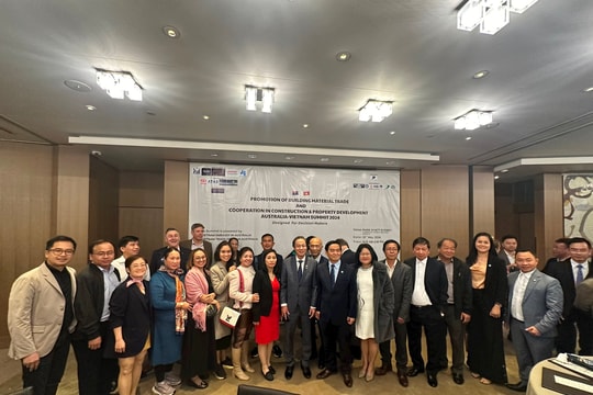 120 đại biểu tham gia Diễn đàn xuất khẩu vật liệu xây dựng và hợp tác xây dựng, bất động sản Việt - Úc 2024