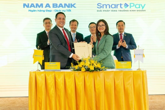 Nam A Bank và SmartPay mang giải pháp tăng trưởng kinh doanh cho doanh nghiệp nhỏ và vừa Nam A Bank và SmartPay mang giải pháp tăng trưởng kinh doanh cho doanh nghiệp nhỏ và vừa