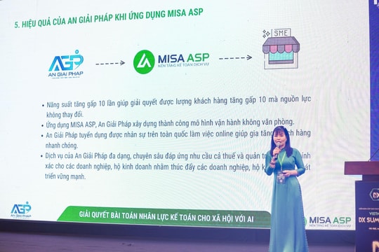 Nền tảng số tích hợp AI giúp giải quyết bài toán nhân lực kế toán Nền tảng số tích hợp AI giúp giải quyết bài toán nhân lực kế toán