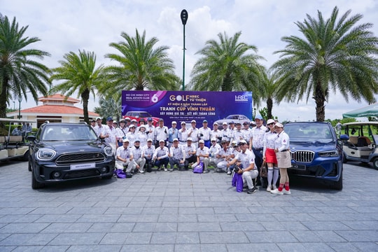 Giải Golf HREC - Tranh cup Vĩnh Thuận, gây quỹ xây cầu dân sinh hơn 2 tỷ đồng Giải Golf HREC - Tranh cup Vĩnh Thuận, gây quỹ xây cầu dân sinh hơn 2 tỷ đồng