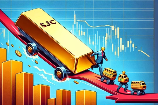 Bán vàng qua ngân hàng: Giải pháp trước mắt hay lâu dài?