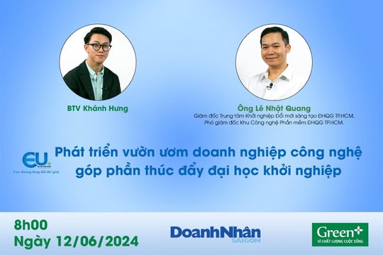Phát triển vườn ươm doanh nghiệp công nghệ góp phần thúc đẩy đại học khởi nghiệp Phát triển vườn ươm doanh nghiệp công nghệ góp phần thúc đẩy đại học khởi nghiệp