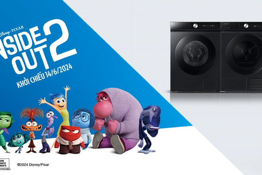 Máy giặt sấy Bespoke AI™ được truyền thông qua bộ phim “Inside Out 2” Máy giặt sấy Bespoke AI™ được truyền thông qua bộ phim “Inside Out 2”