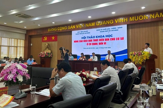 Tiếp tục đổi mới, nâng cao chất lượng việc thực hiện quy chế dân chủ ở cơ sở