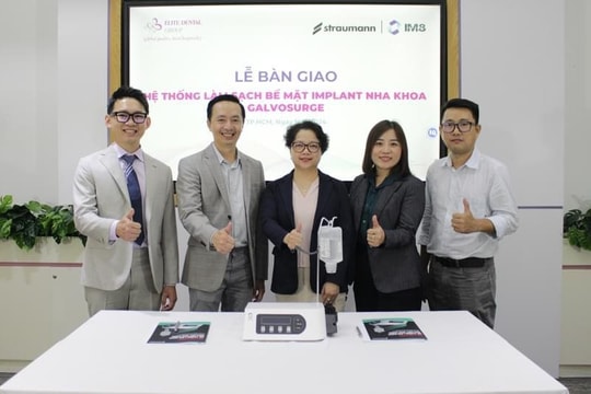 Ra mắt "Hệ thống làm sạch implant nha khoa Galvosurge": Đột phá trong điều trị viêm quanh implant Ra mắt "Hệ thống làm sạch implant nha khoa Galvosurge": Đột phá trong điều trị viêm quanh implant