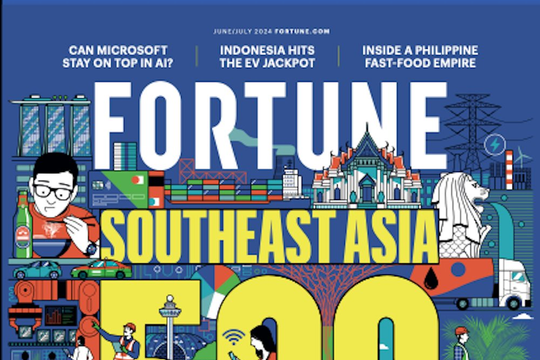 Fortune công bố Bảng xếp hạng 500 doanh nghiệp lớn nhất Đông Nam Á
