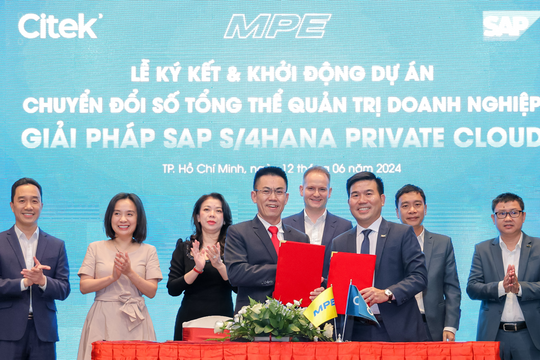 MPE và Citek hợp tác dự án chuyển đổi số tổng thể quản trị doanh nghiệp