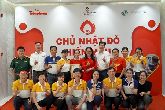 Năm thứ 2, Tập đoàn AIG đồng hành Ngày hội "Chủ nhật Đỏ"