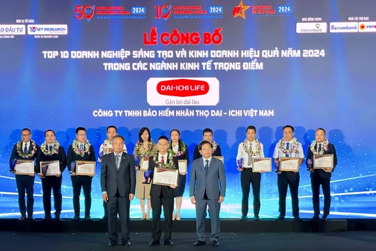 Dai-ichi Life Việt Nam đạt giải thưởng kép Dai-ichi Life Việt Nam đạt giải thưởng kép