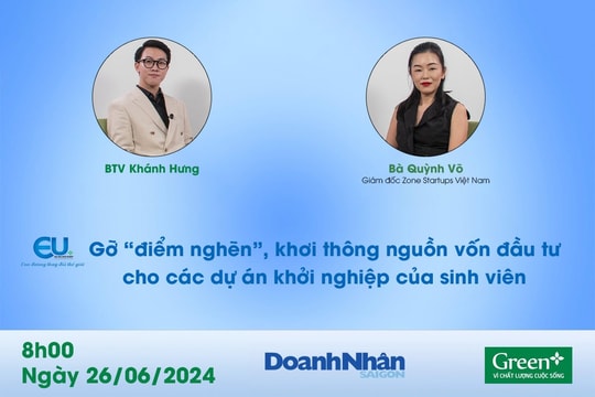 Gỡ "điểm nghẽn", khơi thông nguồn vốn đầu tư cho các dự án khởi nghiệp của sinh viên Gỡ "điểm nghẽn", khơi thông nguồn vốn đầu tư cho các dự án khởi nghiệp của sinh viên