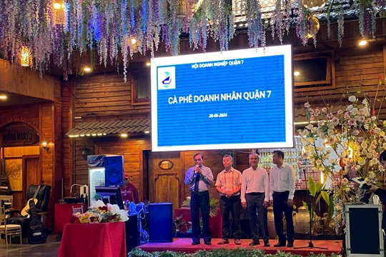 Tái khởi động Chương trình Cà phê doanh nhân quận 7