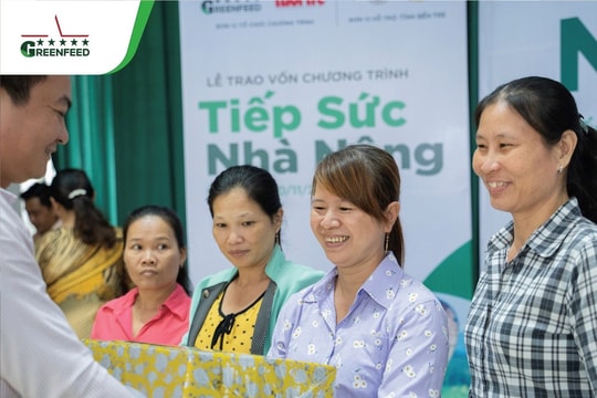 GreenFeed Việt Nam đồng hành cùng nông dân qua Chương trình “Tiếp sức nhà nông” GreenFeed Việt Nam đồng hành cùng nông dân qua Chương trình “Tiếp sức nhà nông”