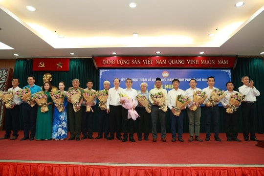 Ủy ban Mặt trận Tổ quốc Việt Nam TP.HCM hiệp thương kiện toàn nhân sự chủ chốt Ủy ban Mặt trận Tổ quốc Việt Nam TP.HCM hiệp thương kiện toàn nhân sự chủ chốt