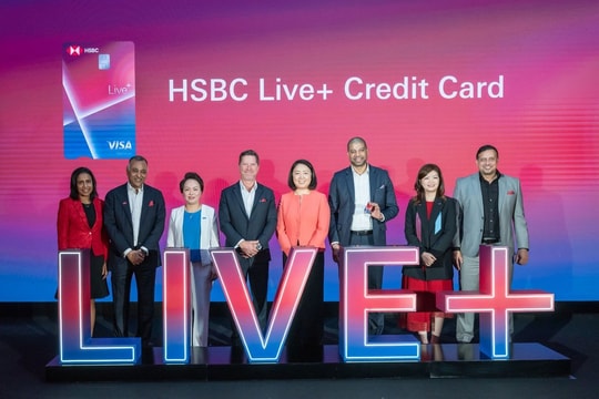 HSBC ra mắt thẻ Live+ thúc đẩy thanh toán không tiền mặt HSBC ra mắt thẻ Live+ thúc đẩy thanh toán không tiền mặt