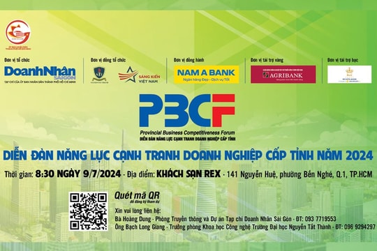 Sắp diễn ra Diễn đàn Năng lực cạnh tranh doanh nghiệp cấp tỉnh 2024