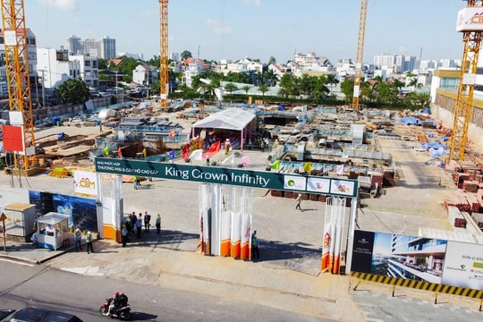 Tiến độ Dự án King Crown Infinity khẳng định cam kết của chủ đầu tư