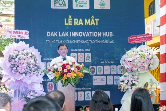 Lễ ra mắt Trung tâm Khởi nghiệp sáng tạo tỉnh Đắk Lắk Lễ ra mắt Trung tâm Khởi nghiệp sáng tạo tỉnh Đắk Lắk