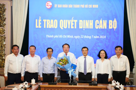 TP.HCM bổ nhiệm nhiều nhân sự mới ở lĩnh vực đô thị