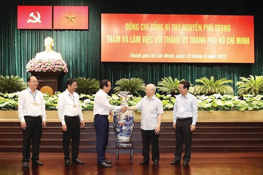Tổng Bí thư Nguyễn Phú Trọng và hành trình “thắp lửa” cho cơ chế đặc thù phát triển TP.HCM Tổng Bí thư Nguyễn Phú Trọng và hành trình “thắp lửa” cho cơ chế đặc thù phát triển TP.HCM