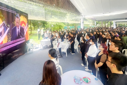 Vĩnh biệt người lãnh đạo tài ba Vĩnh biệt người lãnh đạo tài ba