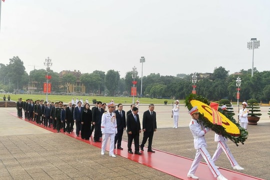 Lãnh đạo Đảng, Nhà nước tưởng niệm các Anh hùng liệt sĩ và viếng Chủ tịch Hồ Chí Minh Lãnh đạo Đảng, Nhà nước tưởng niệm các Anh hùng liệt sĩ và viếng Chủ tịch Hồ Chí Minh
