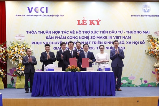 Bộ Thông tin và Truyền thông và VCCI cùng thúc đẩy chuyển đổi số doanh nghiệp Bộ Thông tin và Truyền thông và VCCI cùng thúc đẩy chuyển đổi số doanh nghiệp