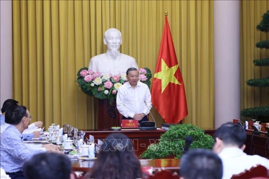 Chủ tịch nước Tô Lâm chủ trì họp Ban chỉ đạo Cải cách Tư pháp Trung ương Chủ tịch nước Tô Lâm chủ trì họp Ban chỉ đạo Cải cách Tư pháp Trung ương