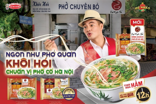 Acecook Việt Nam mang Phở Đệ nhất hương vị lõi bò gầu giòn đến mọi nhà Acecook Việt Nam mang Phở Đệ nhất hương vị lõi bò gầu giòn đến mọi nhà