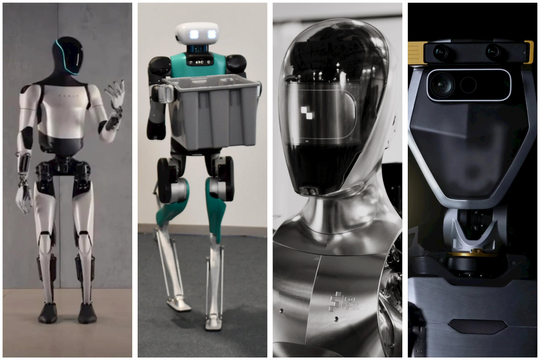 Robot hình người: Ván cược mới của các ông lớn công nghệ Robot hình người: Ván cược mới của các ông lớn công nghệ