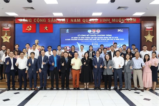 Chuỗi chương trình kỷ niệm 30 năm thành lập YBA và phát động Giải thưởng “Doanh nhân trẻ xuất sắc TP.HCM lần thứ 12, năm 2024”