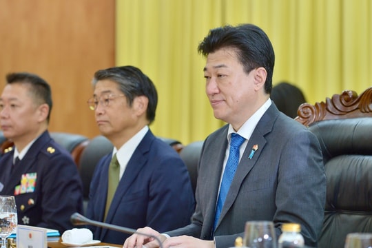 Bộ trưởng Bộ Quốc phòng Nhật Bản Kihara Minoru thăm chính thức Việt Nam