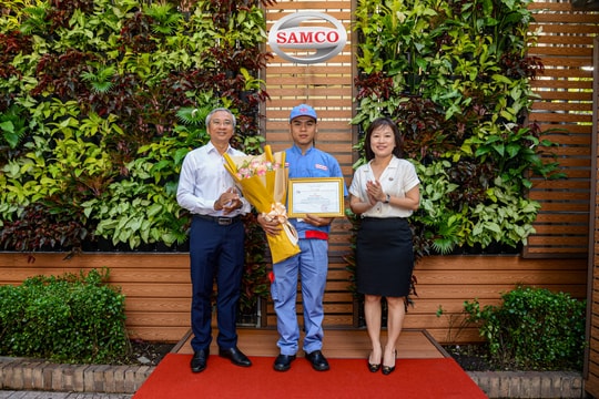 Nhân viên Xí nghiệp ô tô Toyota đạt Huy chương vàng Hội thi tay nghề Toyota toàn quốc Nhân viên Xí nghiệp ô tô Toyota đạt Huy chương vàng Hội thi tay nghề Toyota toàn quốc