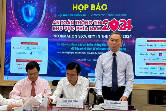 Hội thảo và Triển lãm An toàn thông tin khu vực phía Nam 2024 sẽ diễn ra vào ngày 23/8
