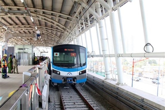 Tuyến metro Bến Thành - Suối Tiên được bàn giao thiết bị vận hành