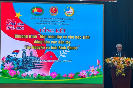 Gần 6,2 tỷ đồng cho Chương trình Một triệu tập vở cho học sinh các dân tộc ở Tây Nguyên và tỉnh Bình Phước